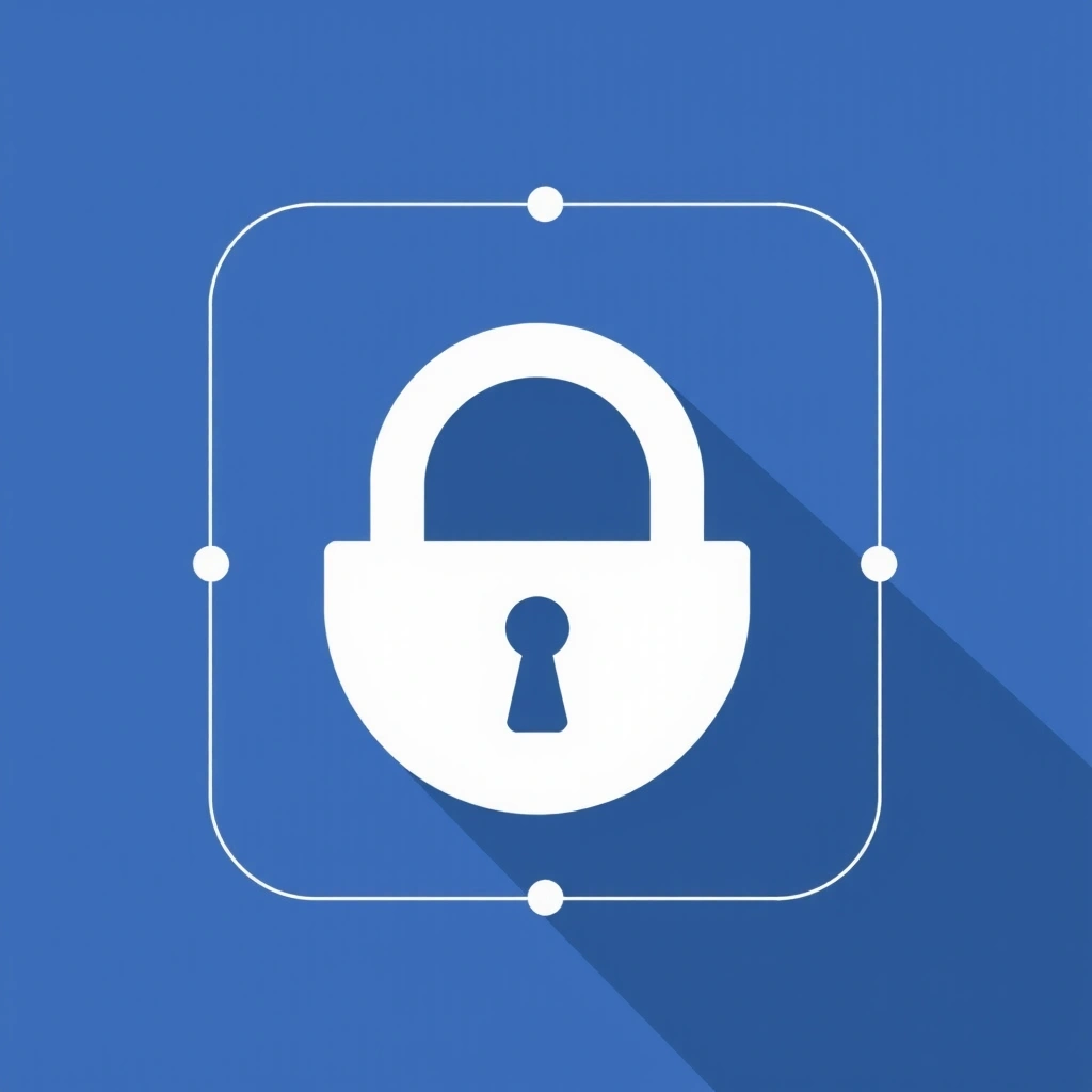 Candado digital que simboliza la privacidad de los datos.